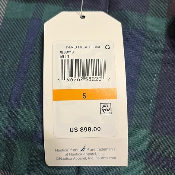 NWT Nautica Standard One Piece Swimsuit Crossback Tummy Control Quick Dry size S - Picture 4 of 7